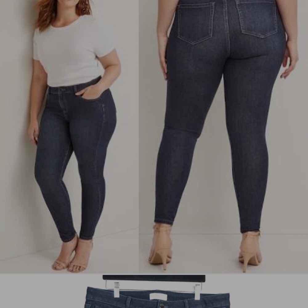 Lane Bryant High Rise Ultimate Stretch Skinny Jean